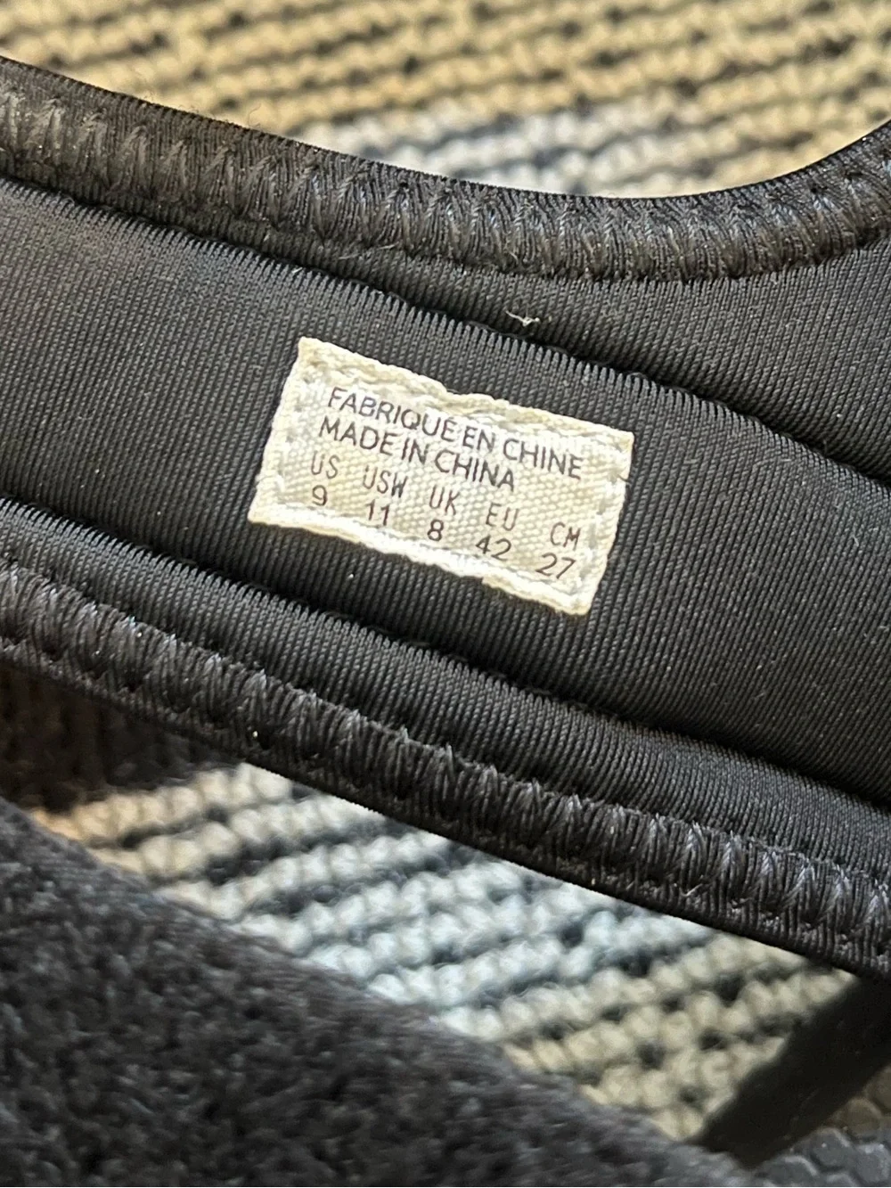 Suicoke Kisee Black Adjustable Strap Sandals M9 EU42